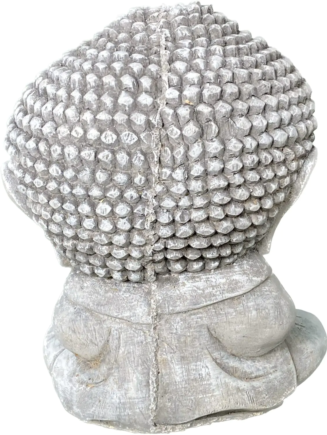  Product image 5 of the product “Nima - Sitting monk with big head, 20 cm H | cast stone ”